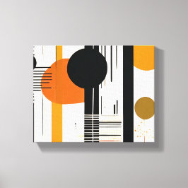 Lienzo círculos abstractos キャンバスプリント