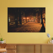 Lienzo Ciudad nocturna  キャンバスプリント (インサイチュ (リビング))