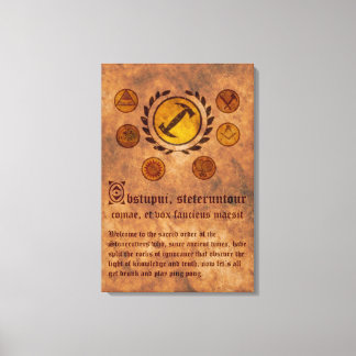 Lienzo Cuadro Los Simpsons Magios stonecutters キャンバスプリント