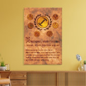 Lienzo Cuadro Los Simpsons Magios stonecutters キャンバスプリント (インサイチュ (リビング))