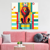 Lienzo David キャンバスプリント (インサイチュ (リビング))