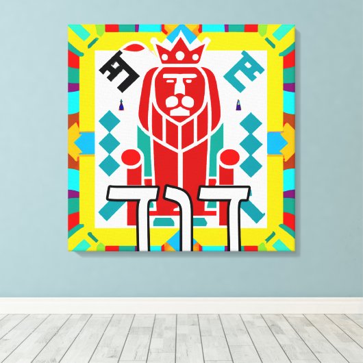 Lienzo David キャンバスプリント (インサイチュ (ウッドフロア))