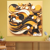 Lienzo Decorativo Biodiversidad Solar Energía キャンバスプリント (インサイチュ (リビング))