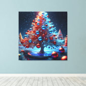 Lienzo Decorativo navidad 1 - 002 キャンバスプリント (インサイチュ (ウッドフロア))