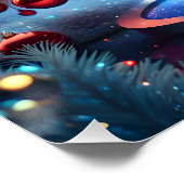 Lienzo Decorativo navidad 1 - 002 ポスター (コーナー)