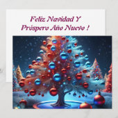 Lienzo Decorativo navidad 1 - 002 招待状 (正面/裏面)