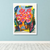 LIENZO  IMG  SWEETY PINK キャンバスプリント (インサイチュ (ウッドフロア))