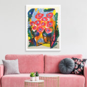 LIENZO  IMG  SWEETY PINK キャンバスプリント (インサイチュ (リビング))