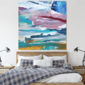 Lienzo print Atardecer rosado Monticelli Art キャンバスプリント (インサイチュ (寝室))