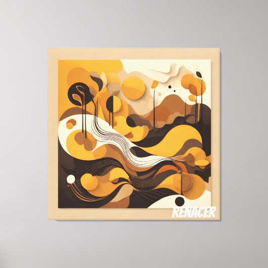 Lienzo Solar Renacer y Naturaleza キャンバスプリント (正面)