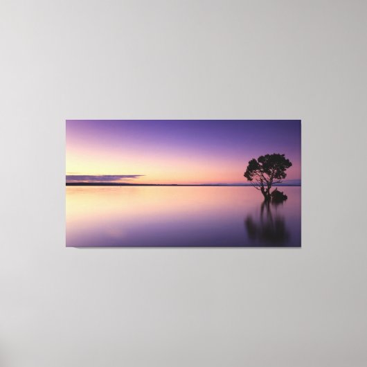 Lienzo Tríptico Paisaje Natural Lago キャンバスプリント (正面)