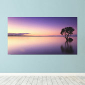 Lienzo Tríptico Paisaje Natural Lago キャンバスプリント (インサイチュ (ウッドフロア))