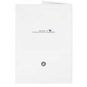 Lieration Card for your Niece in Blue (裏面)