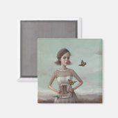 Liese Chavezによるマグネット – 蝶の胃 マグネット (正面/裏面)