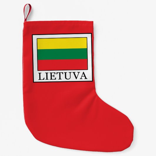 Lietuva スモールクリスマスストッキング (正面)