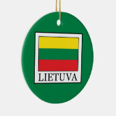 Lietuva セラミックオーナメント (右)