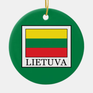 Lietuva セラミックオーナメント
