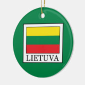Lietuva セラミックオーナメント (左)