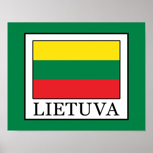 Lietuva ポスター (正面)