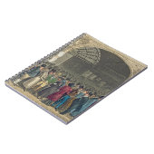 「Lifからの株式取引所を、訪問しているトム及びジェリー ノートブック (左側)