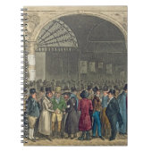 「Lifからの株式取引所を、訪問しているトム及びジェリー ノートブック (正面)