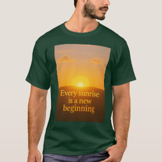 lifで新たなスタートを切る tシャツ