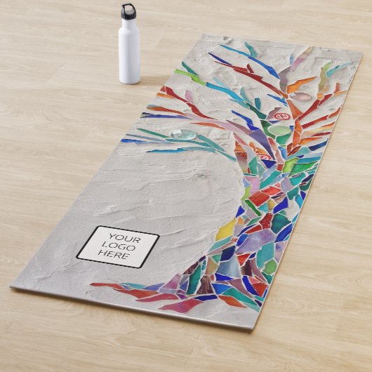 Lifeのロゴツリーを追加する ヨガマット (インサイチュ)