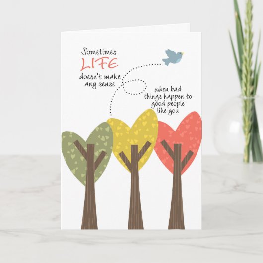 LIFEは意味を成さない カード (正面)