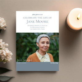 LIfeエレガント招待状の写真お祝い 招待状