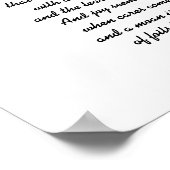 LIFE詩 ポスター (角)