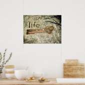 Life :ポスター気にの種 ポスター (キッチン)