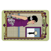 Life_祝A_4x6冷蔵庫磁石 マグネット (横)