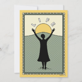 Life_祝C_Flatカード5"x7" 案内状