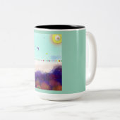 Life Aboard Another Planet Mug ツートーンマグカップ (正面右)