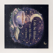 Life Be Lifein’ –  Quote + Pigeonne Logo - V1. 2- ジグソーパズル (横)