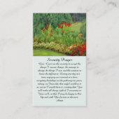 Life Cardの心からの哀悼お祝い 名刺 (正面)