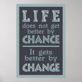 LIFE CHANGEポスター ポスター (正面)