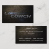 Life Coach business card 名刺 (正面/裏面)