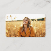 Life Coach QR Code Photo 名刺 (裏面)