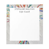 Life Coach Tree Of Life  ノートパッド (正面)