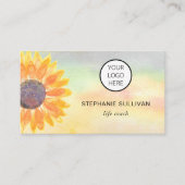 Life Coach Your Logo カラフル 名刺 (正面)
