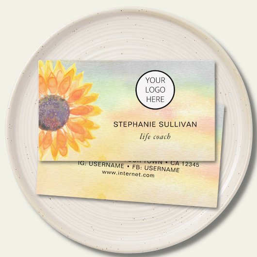 Life Coach Your Logo カラフル 名刺