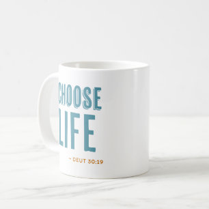 Life Deutonomy 30:19 Pro-Life Coffee Mugを選択 コーヒーマグカップ