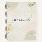 Life Diaries ノートブック (正面)