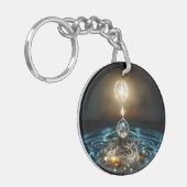 Life_Digital Artキーチェーンのクレードル キーホルダー (正面左)