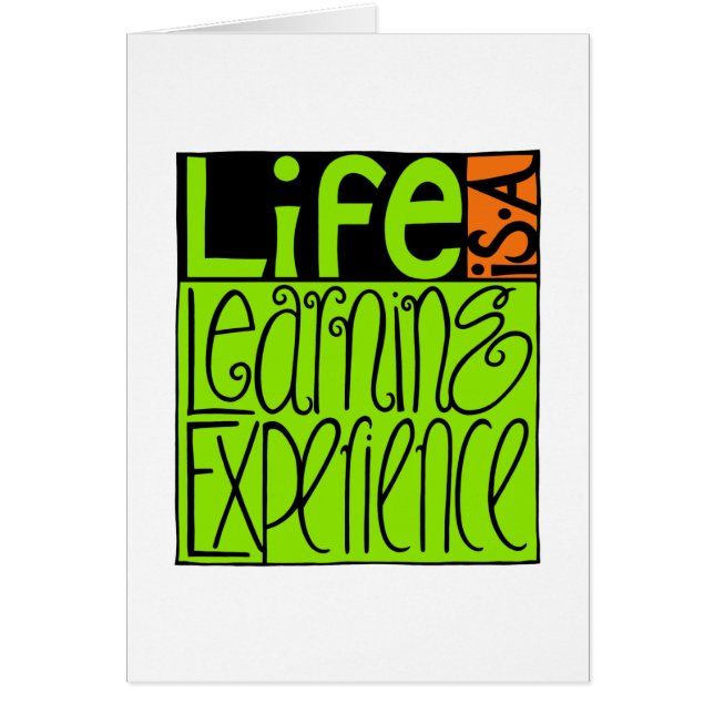 Life Experienceカード (正面)