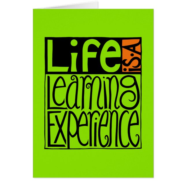 Life Experienceカード (正面)