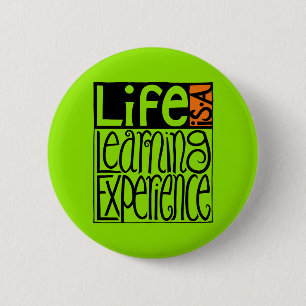 Life Experienceボタン 缶バッジ
