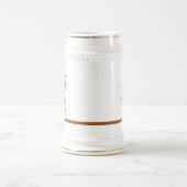 Life Feels Better With you Pup – Cute Dog Mug ビールジョッキ (中央)