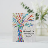 Life Friendsカードの予算ツリー (スタンド正面)